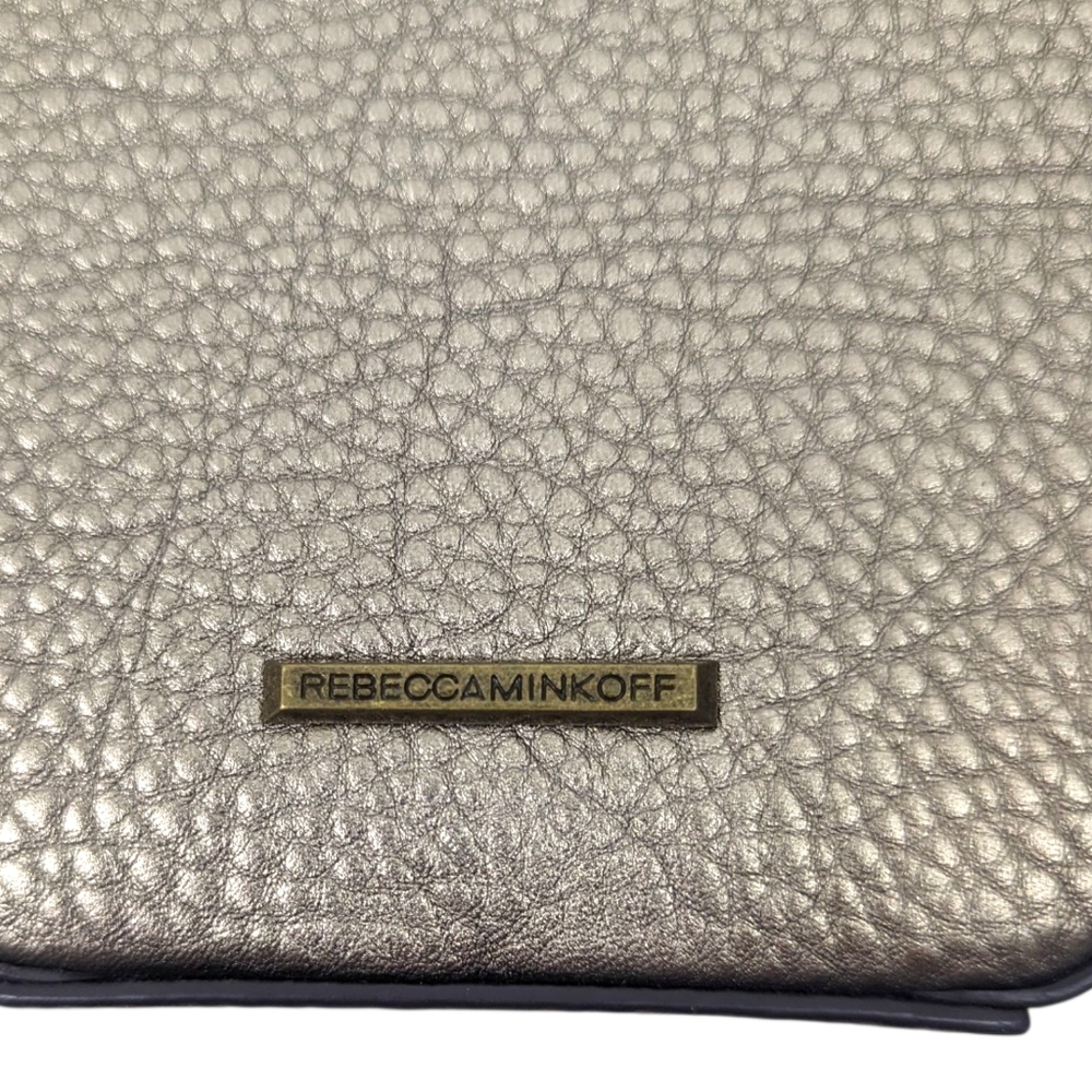 Rebecca Minkoff Canteen Crossbody Bag Purse Handbag NEW Antique Gold - Picture 15 of 16